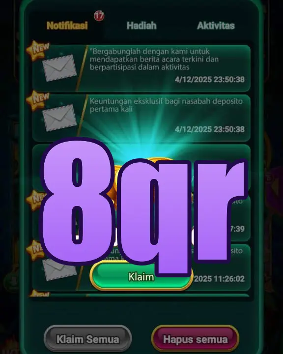 8qr Masuk